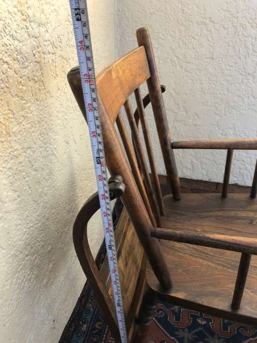 WOODEN VINTAGE CHILDREN'S HIGH CHAIR